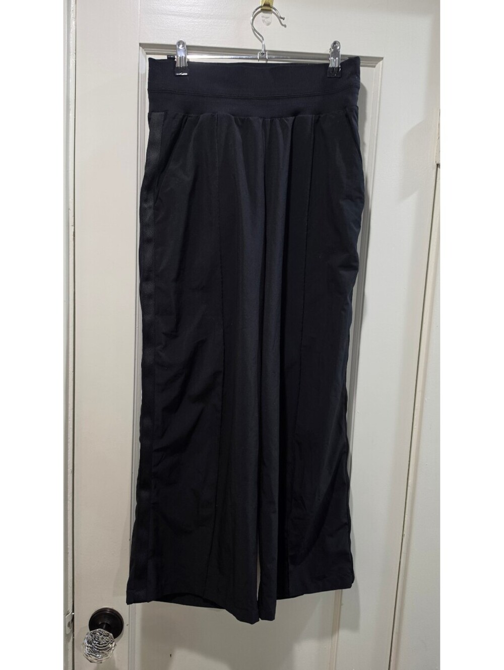 Athleta Nolita Wide Leg Pants Size 4 Black